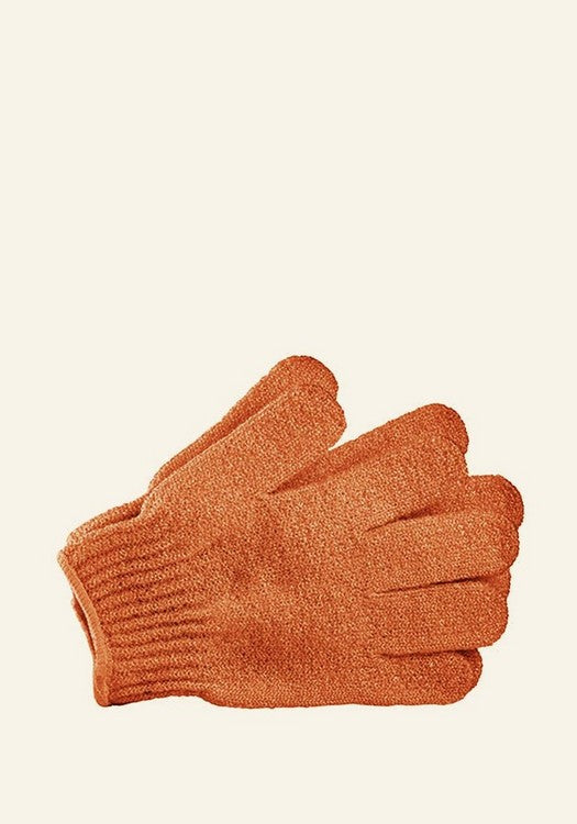 BATH GLOVES ORANGE