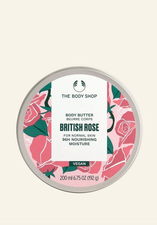 BODY BUTTER BRITISH ROSE